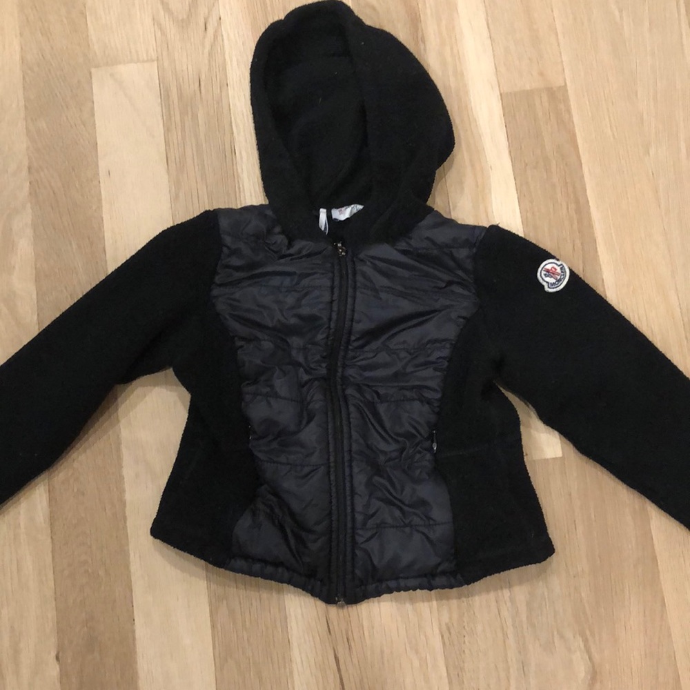 Moncler kids hoodie - size 3 (runs small) - well loved
